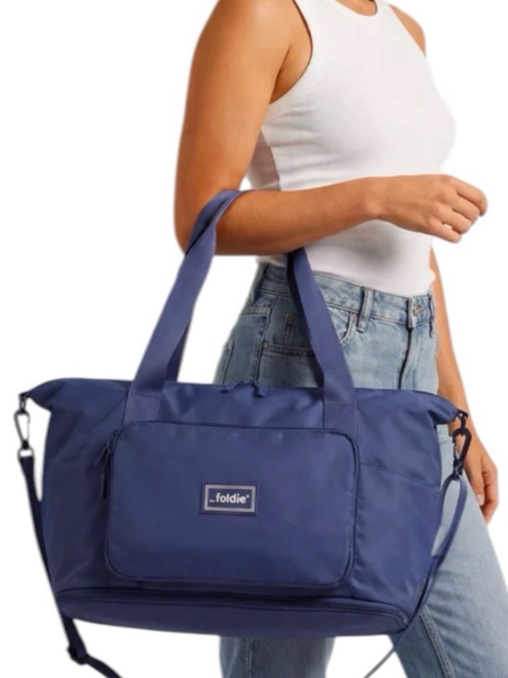 The Foldie Navy Travel  Bag